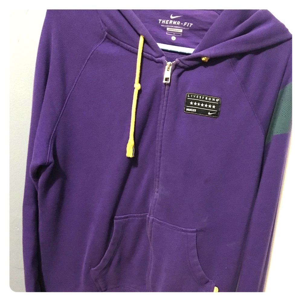 Purple hoodie